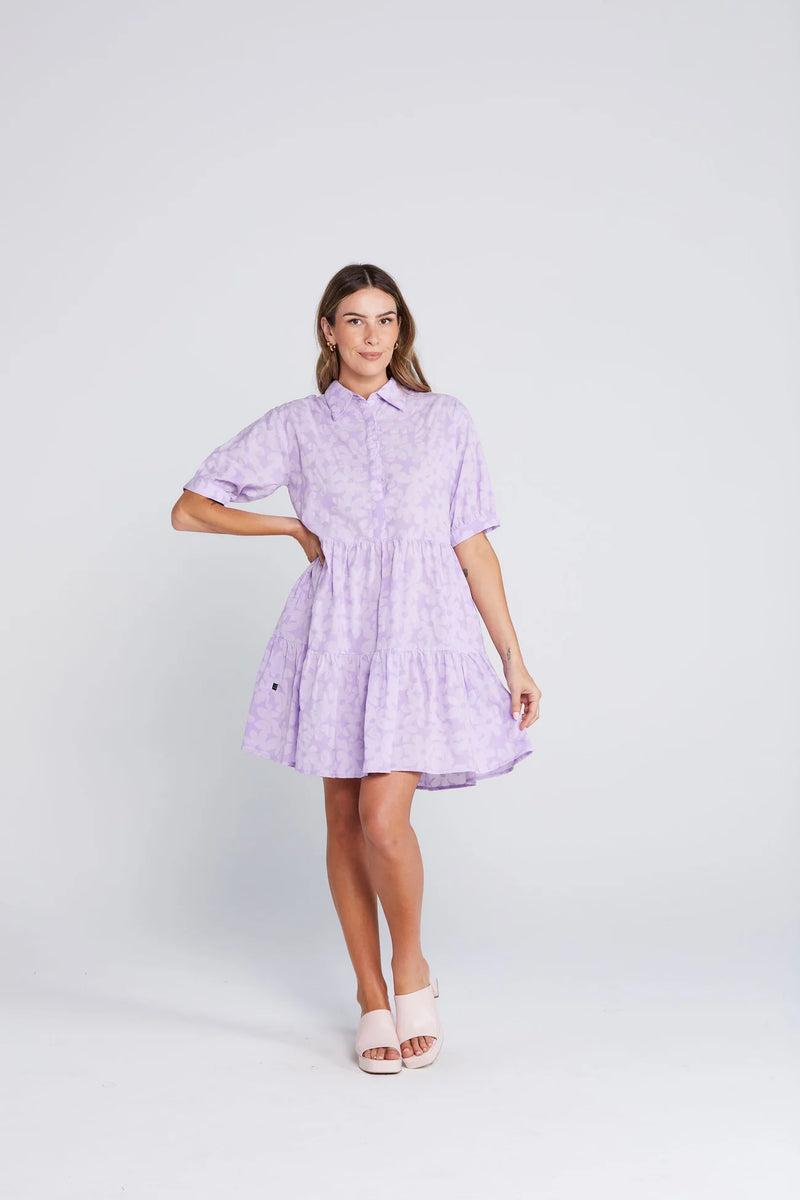 Thing Thing Nova Dress - Violet Daisy