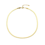 Pāmu Valentina Necklace – Classic Herringbone Chain