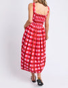 Elm Edin Dress - Poppy Check