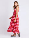 Elm Edin Dress - Poppy Check