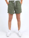 Elm Emma Relaxed Denim Short - Clover