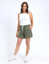 Elm Emma Relaxed Denim Short - Clover