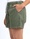 Elm Emma Relaxed Denim Short - Clover