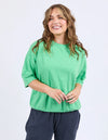 Elm Mazie Sweat - Spring Green