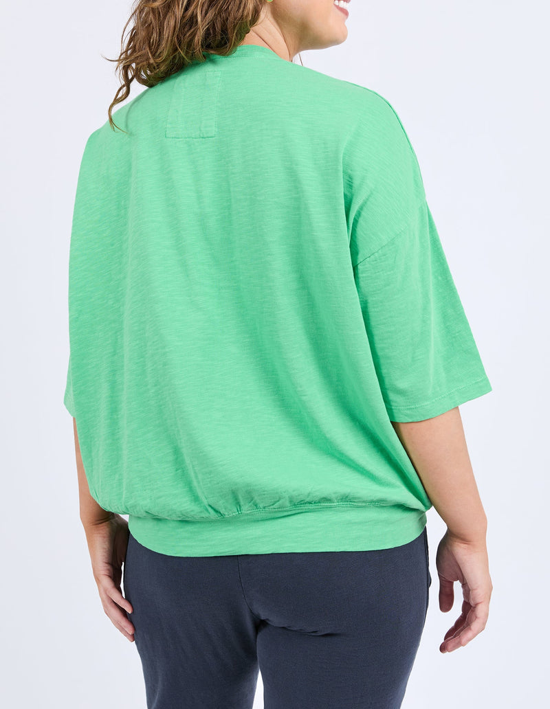 Elm Mazie Sweat - Spring Green