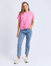 Elm Knot S/S Tee - Aurora Pink