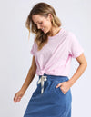 Elm Knot S/S Tee - Pink Lady