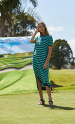 Thing Thing Squiggle Dress - Sage & Cypress