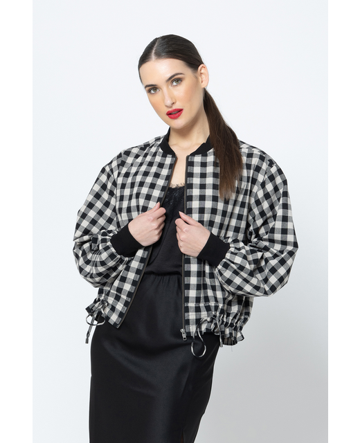 Seeking Lola Keen Jacket - Natural Check