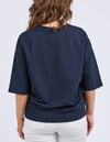 Elm Nico Sweat - Navy