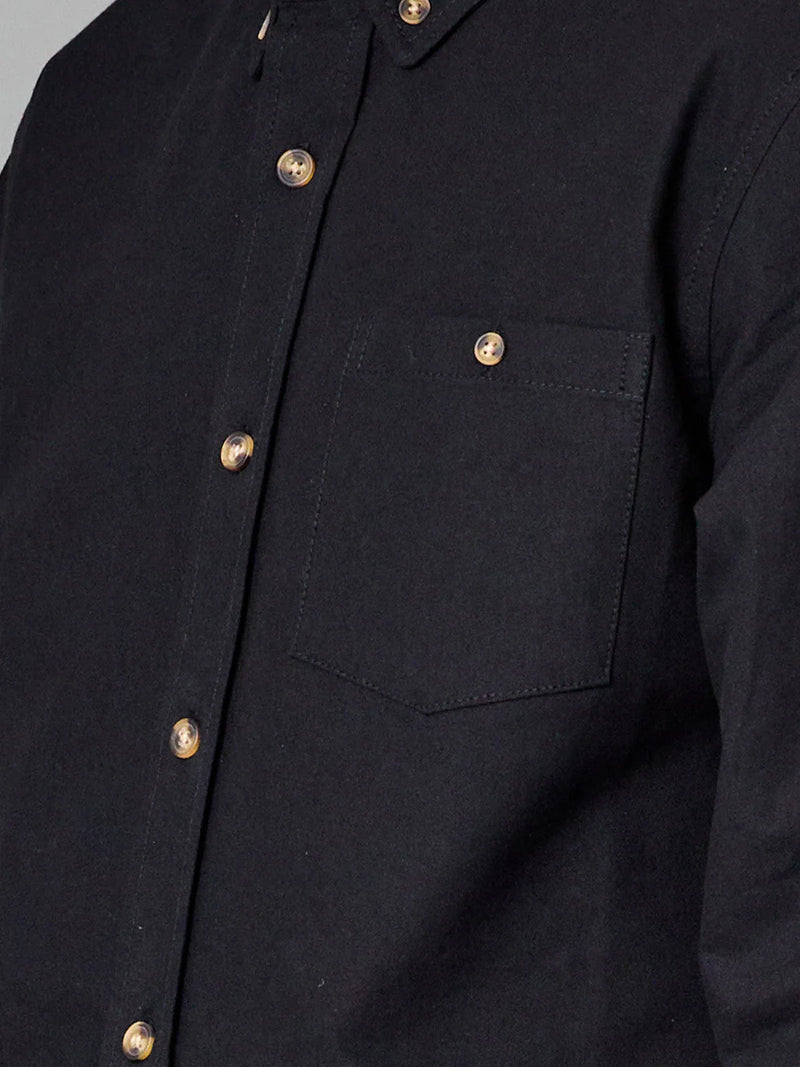 Just Another Fisherman Anchorage Shirt - Deep Black