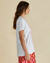 Betty Basics Ellia Crew Tee - Sardinia Print