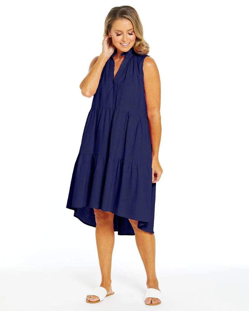 Betty Basics Libby Dress - Navy