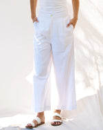 Betty Basics Aspen Pallazo Pant - White