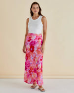 Betty Basics Mindy Skirt - Floral Abstract Print