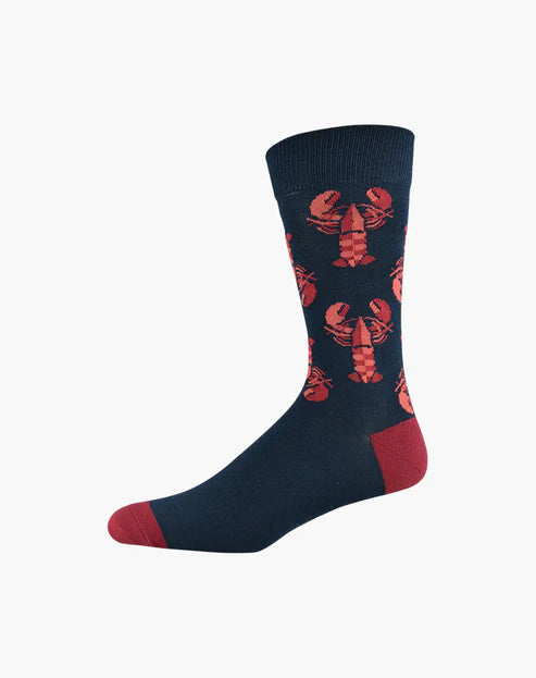 Bamboozld Mens Sock - Leroy Lobster