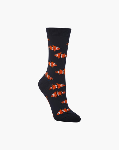 Bamboozld Womens Sock - Clown Fish