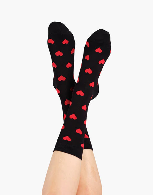 Bamboozld Womens Sock - Heart Breaker