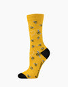 Bamboozld Womens Sock - Heart Bees