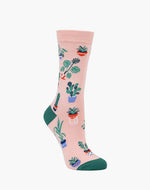 Bamboozld Womens Sock - Pot Plants