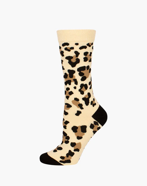 Bamboozld Womens Sock - Cheetah