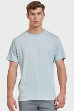 The Academy Brand Blizzard Wash Tee - Ice Blue