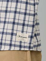 Just Another Fisherman Boatyard Shirt - Blue Cream Check