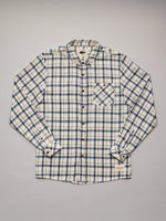 Just Another Fisherman Boatyard Shirt - Blue Cream Check