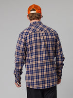 Just Another Fisherman Boatyard Shirt - Dawn Blue Check