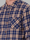 Just Another Fisherman Boatyard Shirt - Dawn Blue Check