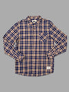 Just Another Fisherman Boatyard Shirt - Dawn Blue Check