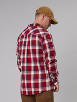 Just Another Fisherman Boatyard Shirt - Red Check