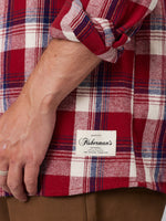 Just Another Fisherman Boatyard Shirt - Red Check