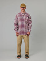 Just Another Fisherman Boatyard Shirt - Russet Check