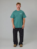 Just Another Fisherman Casting & Mending Sea Tee - Vintage Teal