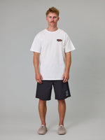 Just Another Fisherman Cracks & Crevasses Sea Tee - White