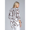 Blak Charlotte Top - Chocolate with Ivory Floral