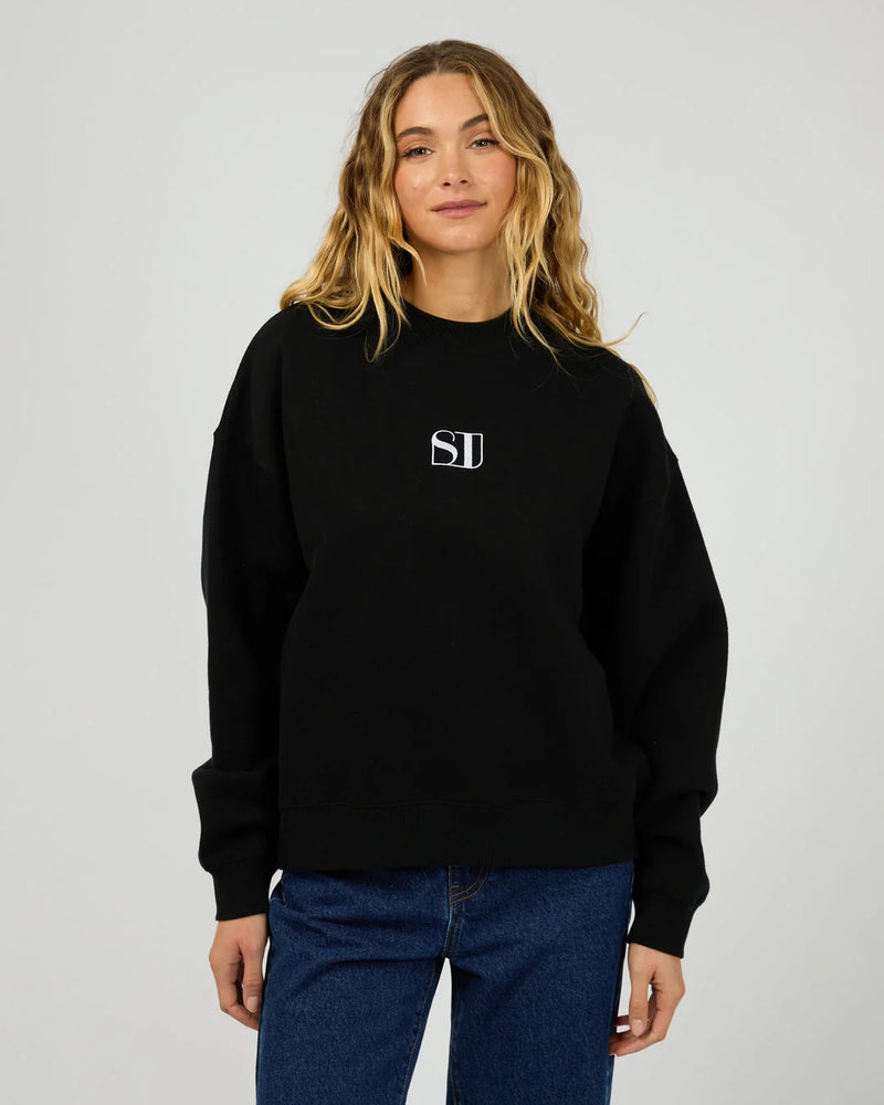 Silent Theory Luxe Crew - Black