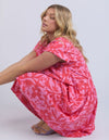 Elm Sunset Hour Dress - Strawberry