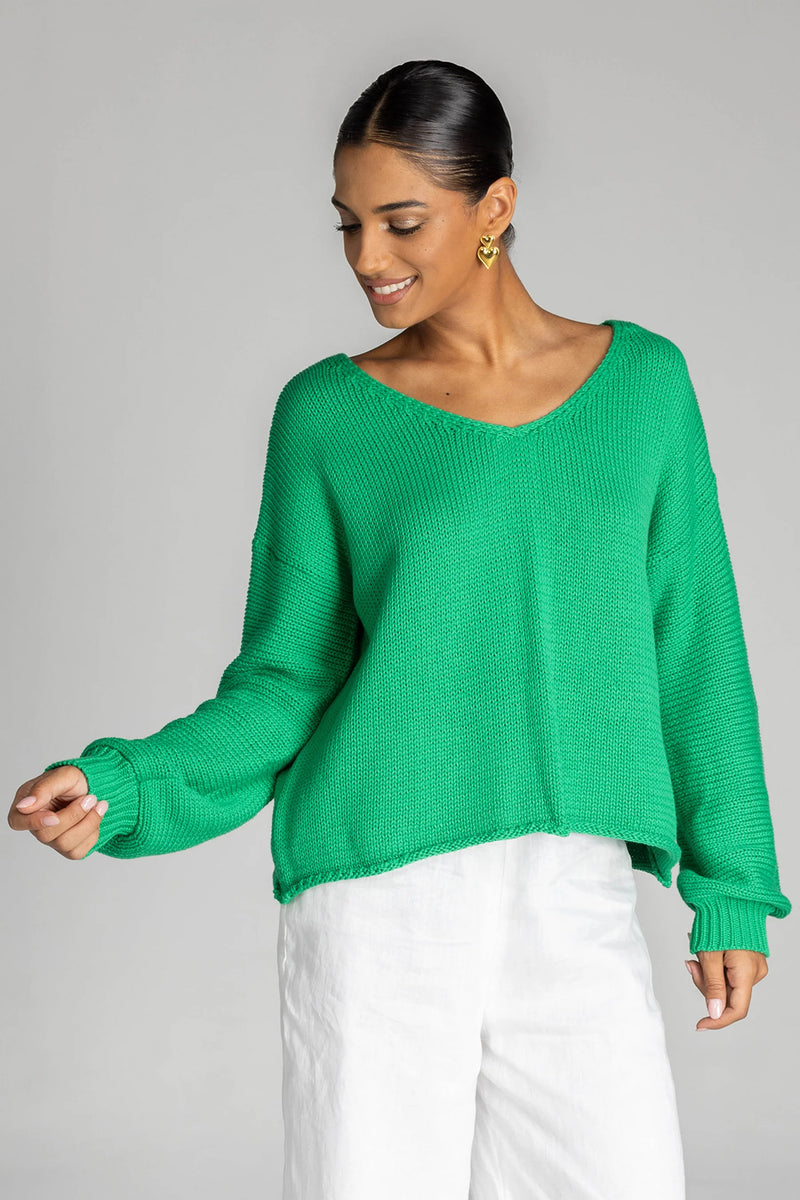 Blak Keep Me Close Sweater - Bright Green