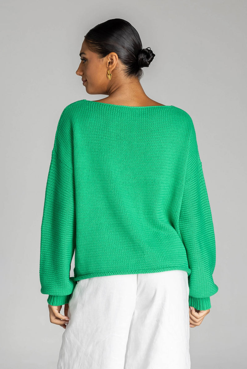 Blak Keep Me Close Sweater - Bright Green