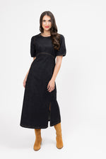 Leila + Luca Maya Dress - Washed Black