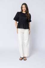Leila + Luca Royal Top - Black