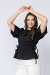 Leila + Luca Royal Top - Black