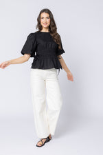Leila + Luca Royal Top - Black