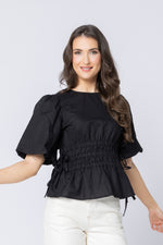 Leila + Luca Royal Top - Black