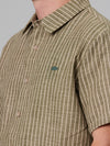 Just Another Fisherman Longitude SS Shirt - Lichen Stripe