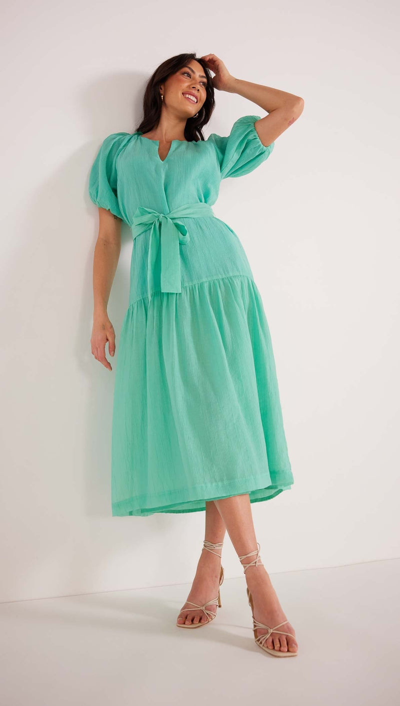 Mink Pink Lucie Midaxi Dress - Mint