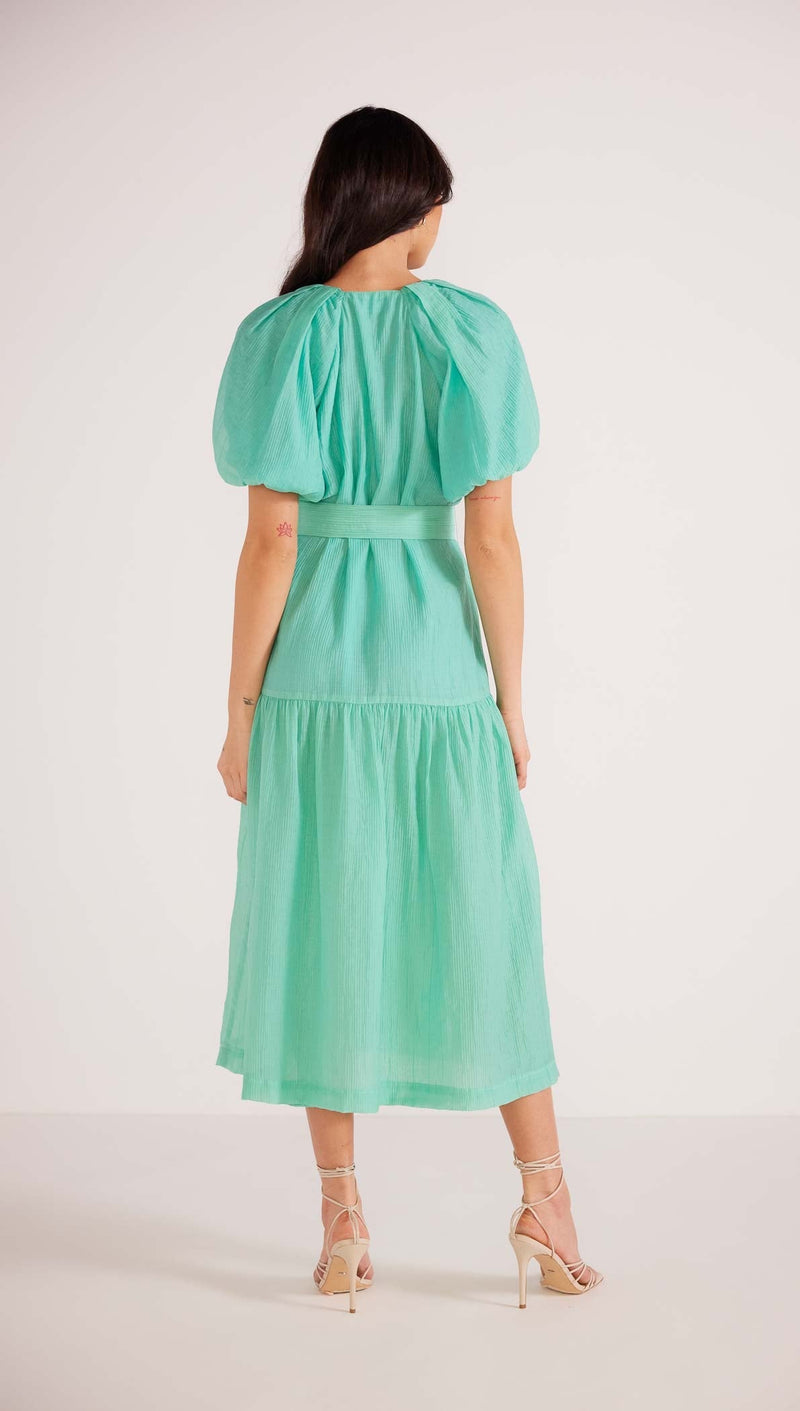 Mink Pink Lucie Midaxi Dress - Mint