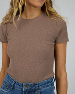 Silent Theory Bella Tee - Brown